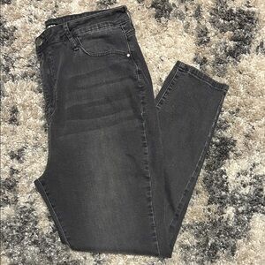 Fashion Nova Charcoal Skinny Jeans